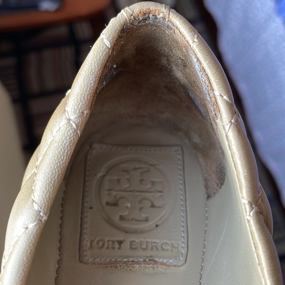 Authentic Tory Burch Kaitlin Quilted Ballet Leather Flats - Picture 6 of 6